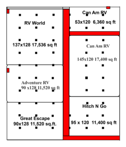 2026 London RV Show Event Map 2026 London RV Show Event Map